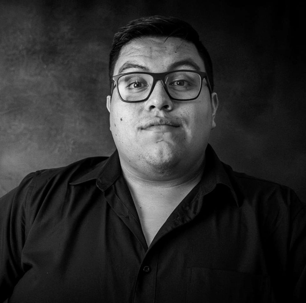 Imagen blanco y negro de Cristóbal Campos